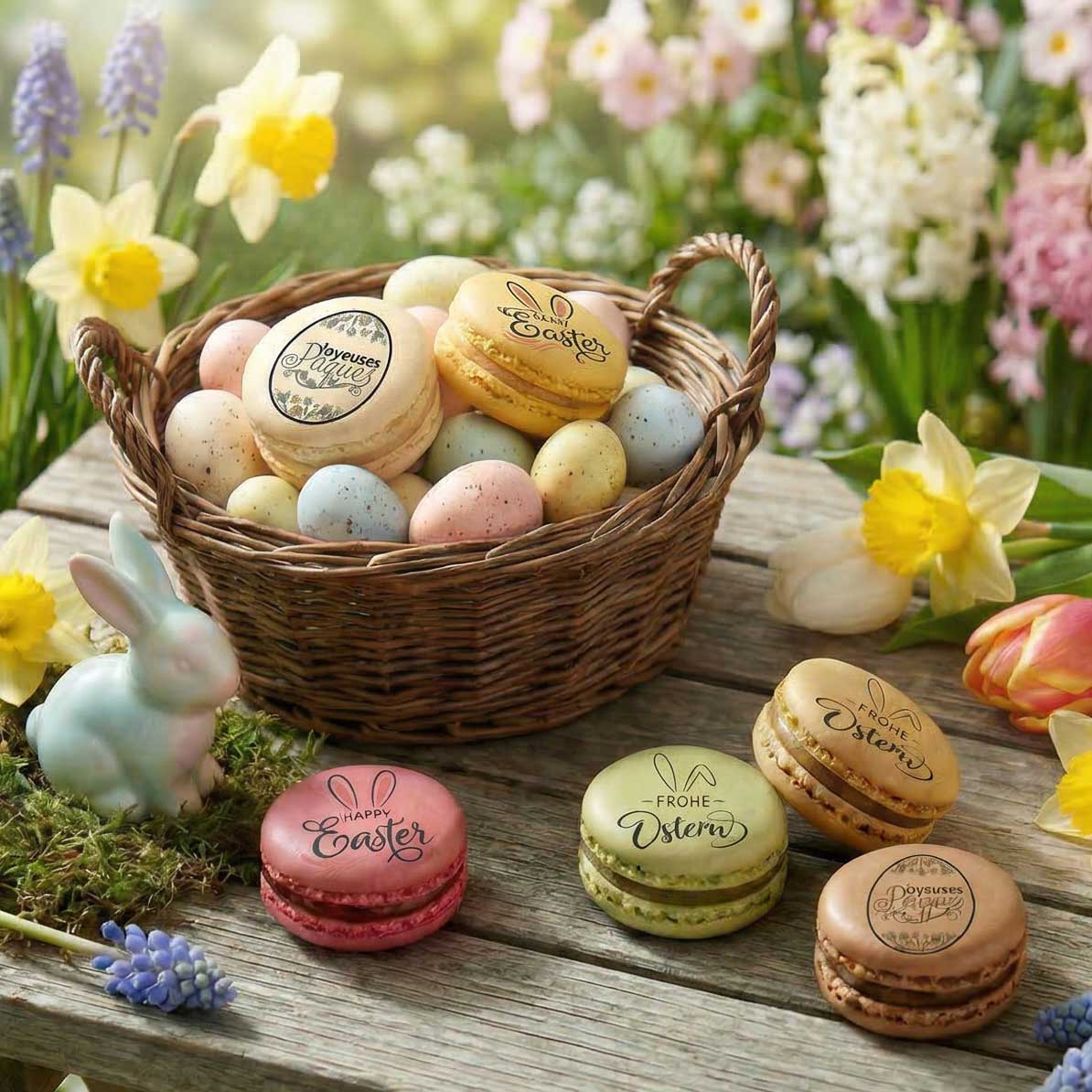 Custom Easter Macarons: A Gift as Beautiful as It Is Delicious