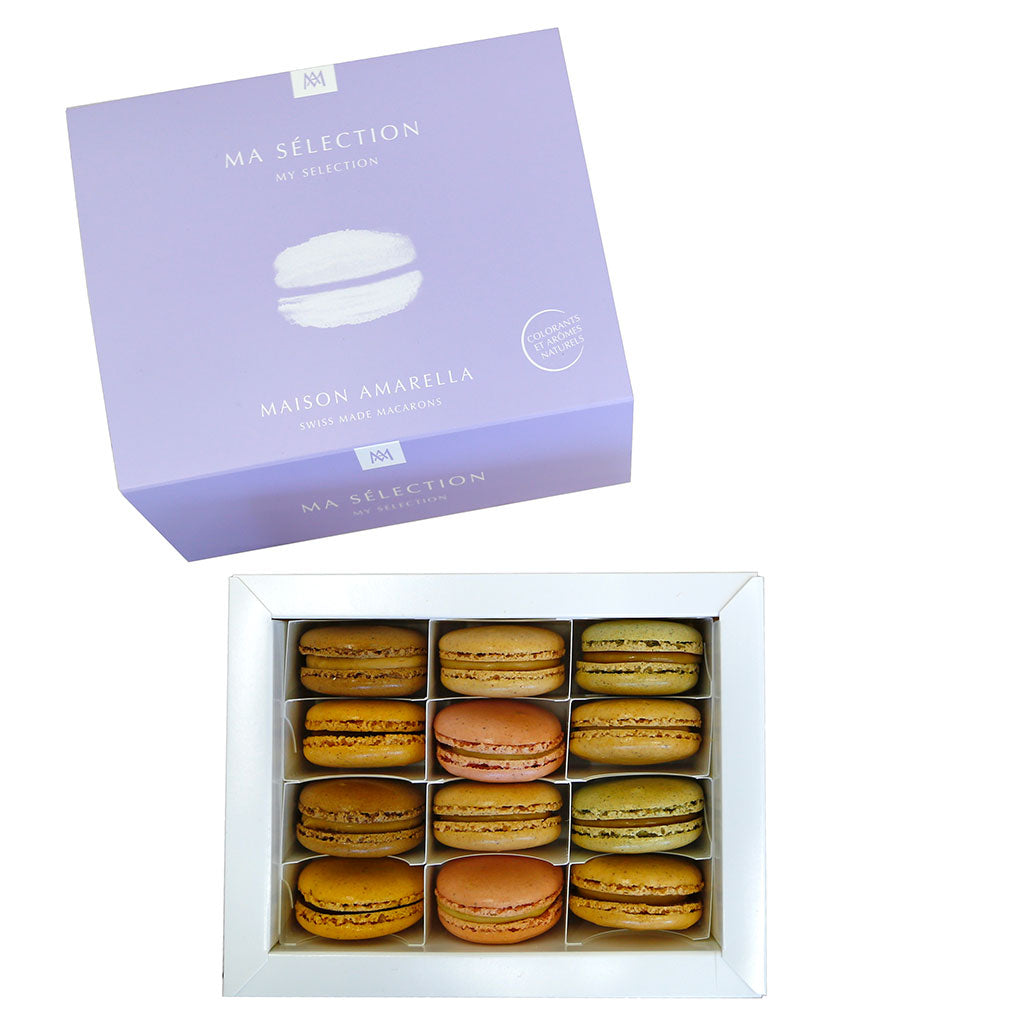 Date sugar macarons