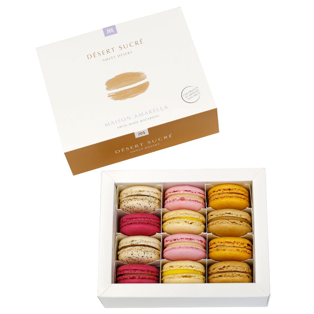 Box of macarons