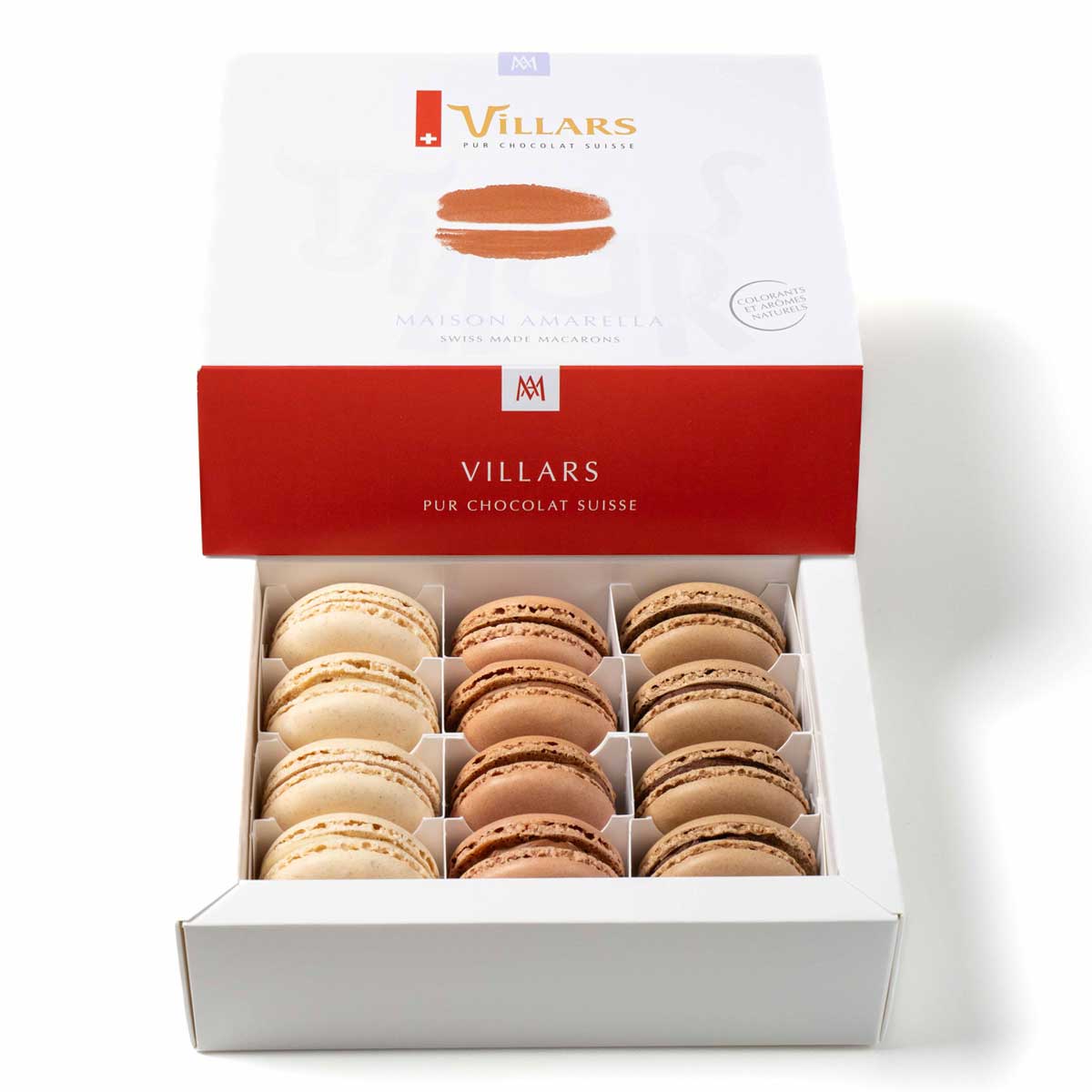 Swiss Chocolate Villars Macarons