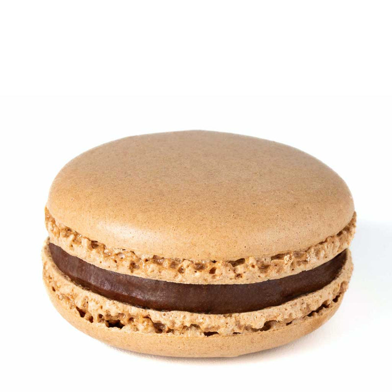 Macaron filled with chocolate ganache Swiss made
