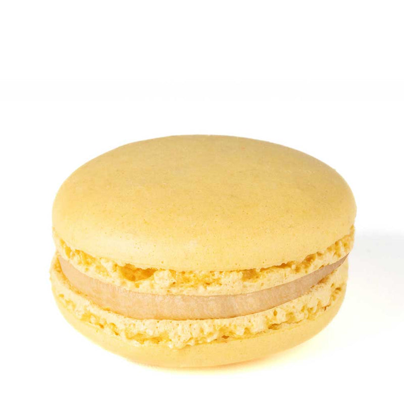 Lemon macaron filled Swiss made