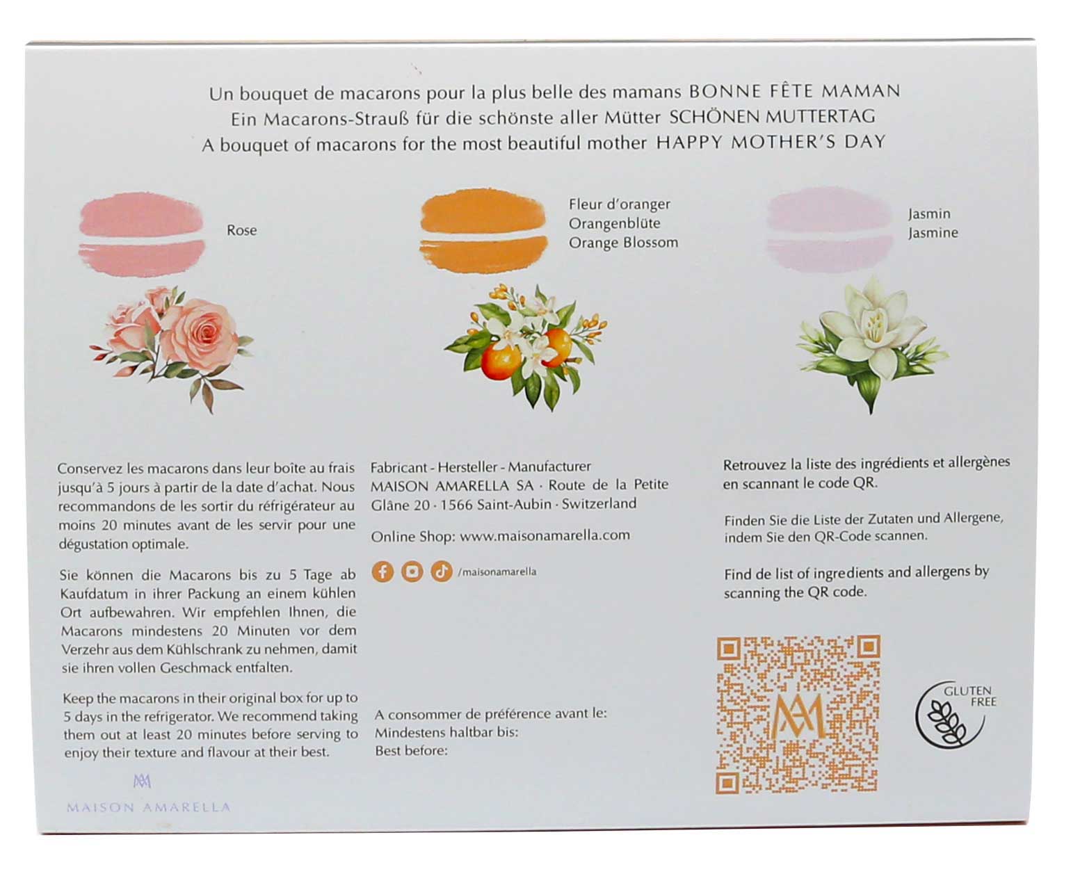 MACARONS BONNE FÊTE MAMAN