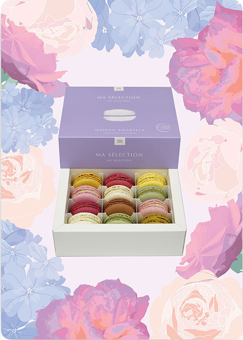 Buy macarons online and create your customised box. A perfect gift for yourself and those you love.